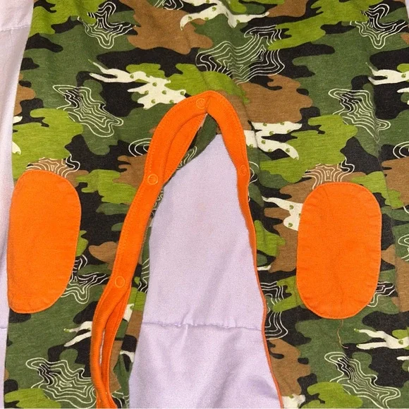 Carhartt baby-boys Long-sleeve Footless Jumpsuit Onesie - Picture 2 of 6